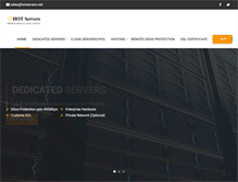 Tablet Screenshot of hotservers.net